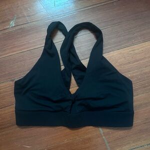 Black Fabletics Sports Bra